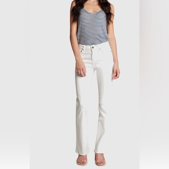 Principle denim white crush bootcut jeans size 29 NWT - Picture 1 of 9